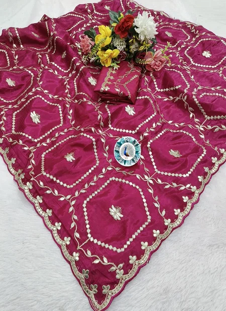 Tew Pure Silk Designer Saree  Wholesale Clothing Distributors In India